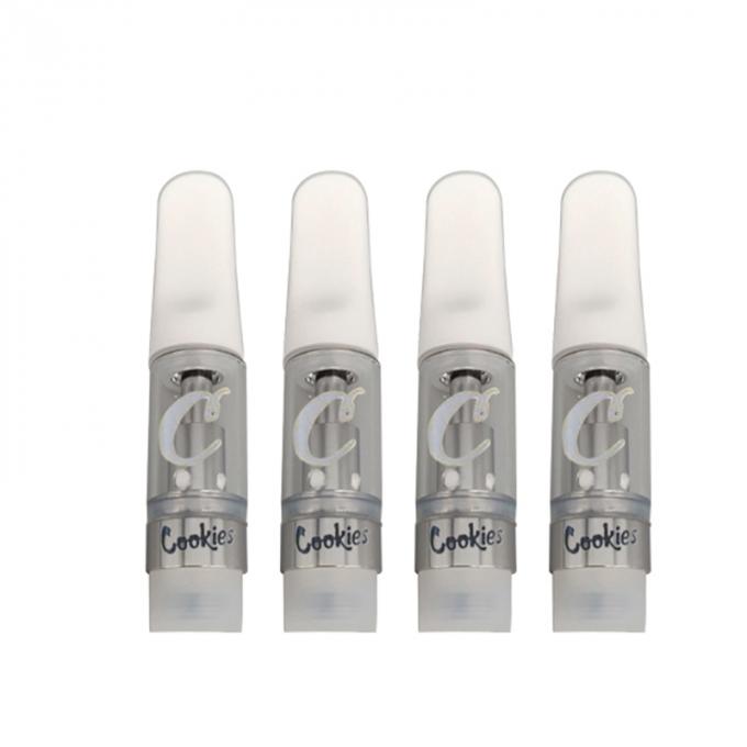 Cookies Vape Cartridges 1.0ml Ceramic Coil Tank Atomizer Fit for Thick Oil