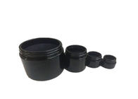 All Black Vapor Accessories Non Stick Resistant Glass Jar With Screw Top Lid