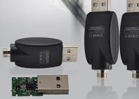 E Cig 510 USB Charger Vapor Accessories Black Color ROHS Certification