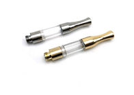 0.4 0.5 0.8 1.0ml G2 510 Thread Cartridge With Metal Mouthpiece , Silver / Gold Color