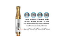 Ceramic Coil Thick Oil Cartridge 510 Thread With Silver / Gold Color