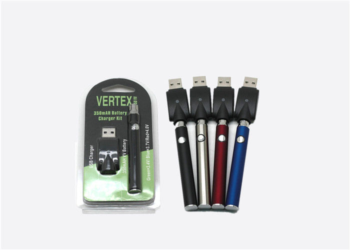 350mah Vapourizer Battery Vertex LO Charger Kits For CE3 G2 CBD Cartridge