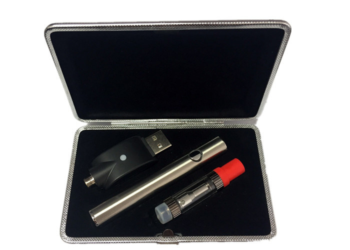 380mah Battery Capacity CBD Smoke Pen With Ceramic Oil Vaporizer Cartridge