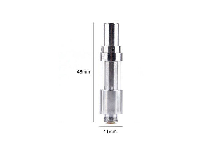 Thick Oil Vaporizer Pen CBD Cartridge Vertical Ceramic Coil 0.5ml Capacity