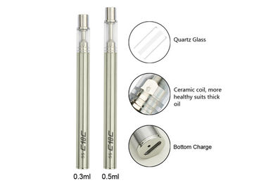 China 510 E Cigarette Ceramic Coil Disposable Vapour Pen No Leaking Empty Cartridge 0.3ml 0.5ml factory