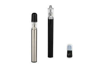 China Ceramic Tip Vapour Pen , 0.5ml Cartridges Electric Smoke Pen With Black / Sliver Color factory