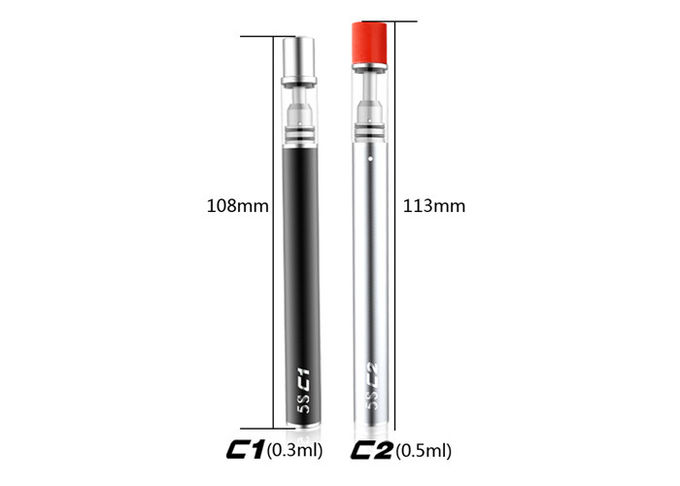 Lightweight Thick Oil Vapour Pen BBtank CBD Vaporizer 150 / 280mAh Capacity