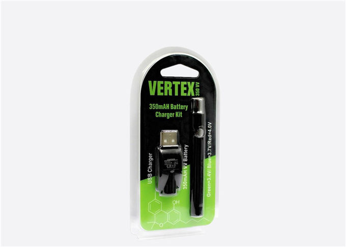 350mah Vertex E Pen Battery , Vapourizer Battery With Preheat System