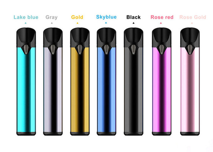 Nickel Coil Portable Pod System 1A Quick Charge Ceramic Cartridge For CBD