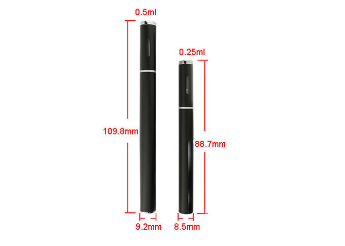 Lightweight Thick Oil Vapour Pen BBtank CBD Vaporizer 150 / 280mAh Capacity