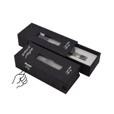 Custom Logo Printed Vape Cartridge Packaging Box For 0.5ml 1ml Disposable Vape Pen