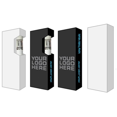 Custom Logo Printed Vape Cartridge Packaging Box For 0.5ml 1ml Disposable Vape Pen