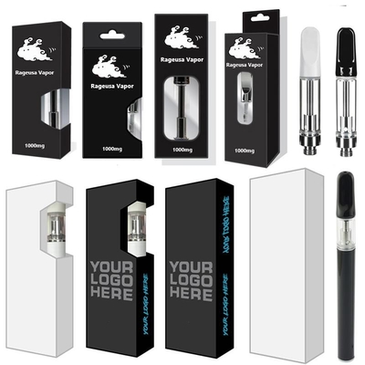 Custom Logo Printed Vape Cartridge Packaging Box For 0.5ml 1ml Disposable Vape Pen