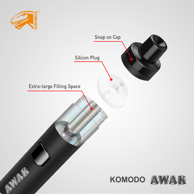 Komodo Wholesale Disposable E Cigarette Empty 2ml 3ml Vape Pen for Thick Oil
