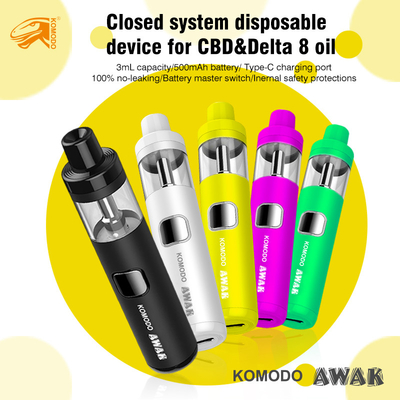 High Quality Refillable Awak Bar 3ml E Liquid Disposable Vape Pod Pen