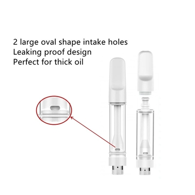 Full Ceramic Disposable Vape Cartridge Thick Oil 0.5ml 1ml Ceramic Coil Cartridge