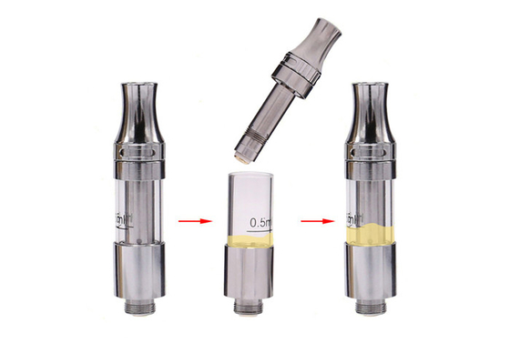 100% Original Liberty V9 Vape CBD Cartridge Top Airflow Adjustable Ceramic Coil Tank
