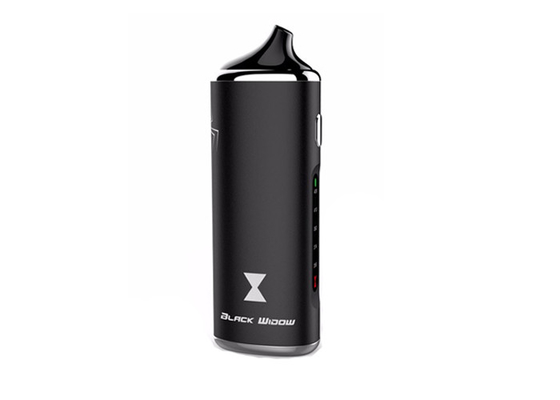Black Widow Dry Herb Wax Vaporizer 2200mAh Battery With Black Silver Color