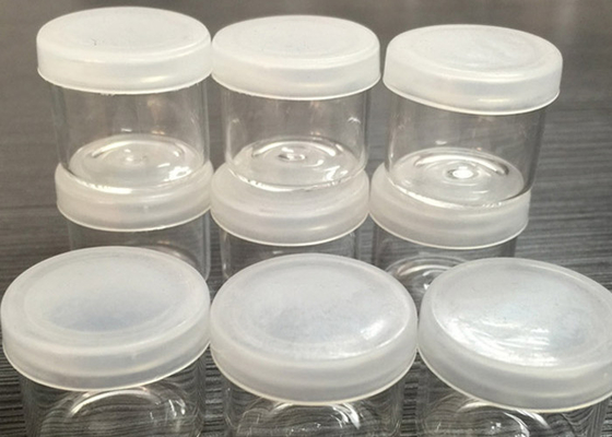 6ml Non Stick Glass Food Grade Jars 22mm * 24mm For CBD THC Oil