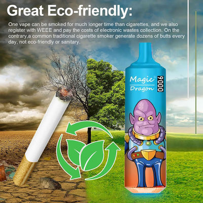 Komodo Magic Dragon 9000 Puffs Disposable Vape Pen Prefilled Fruit Flavour