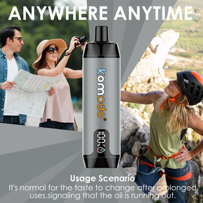 Komodo Disposable E-cigarette 26000 Puffs DTL Vaping with LCD Screen Rechargeable