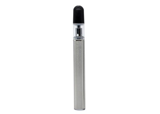 Ceramic Tip Vapour Pen , 0.5ml Cartridges Electric Smoke Pen With Black / Sliver Color