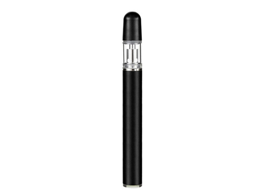 Ceramic Tip Vapour Pen , 0.5ml Cartridges Electric Smoke Pen With Black / Sliver Color