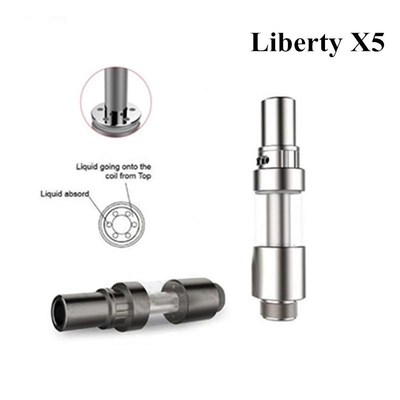 Top Airflow Glass Cbd Cartridge Itsuwa Thanos - Tech Ceramic Liberty X5 510